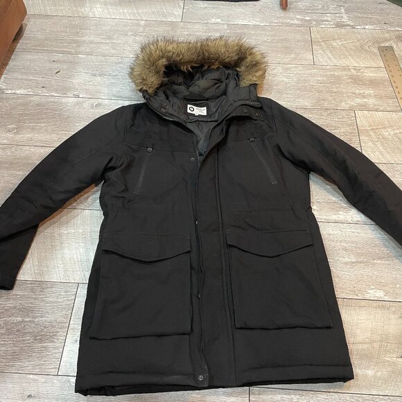 Jack & Jones Core Winter Parka Black L - Picture 1 of 9